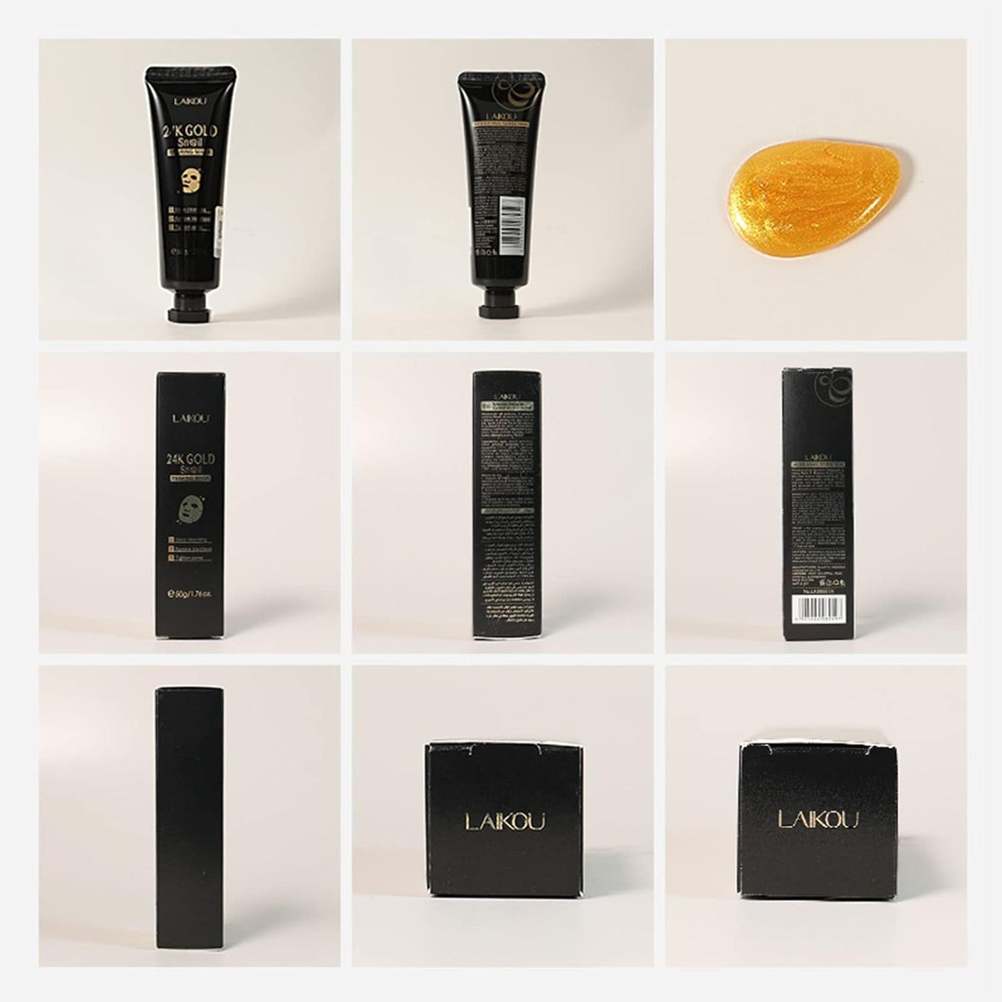 LAkOU™ 24K Gold Radiance Peel-Off Mask